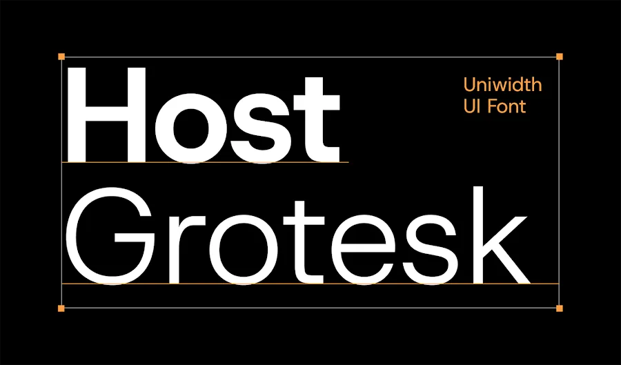 HostGrotesk Font